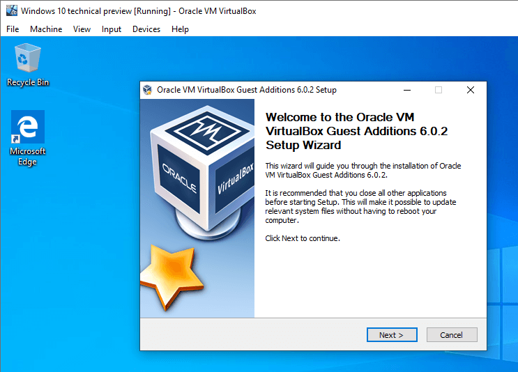 download virtualbox on windows 10