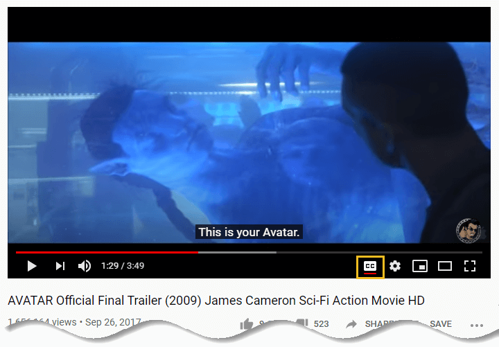 onlinesubtitles from youtube